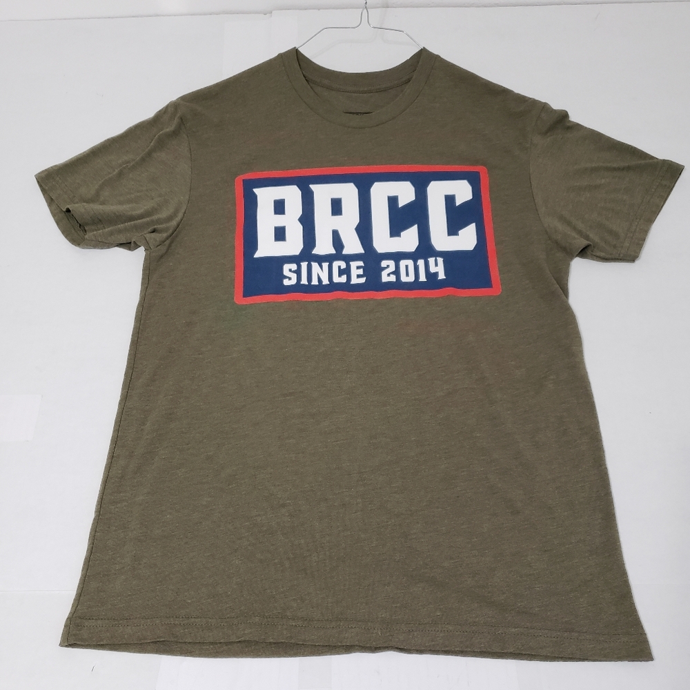 Black Rifle Coffee Company crewneck T-Shirt Men's medium olive green - Picture 1 of 7